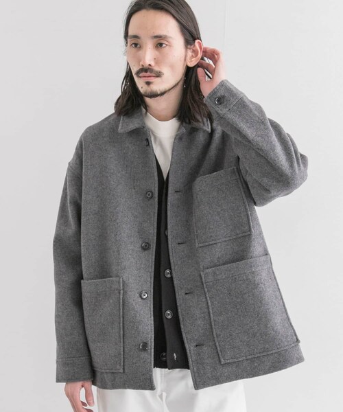 URBAN RESEARCH(アーバンリサーチ)の「メルトンバルーンフィットカバーオール(その他・メンズ・BLACK/NAVY/GRAY/CCL・M/L)」の12枚目の写真