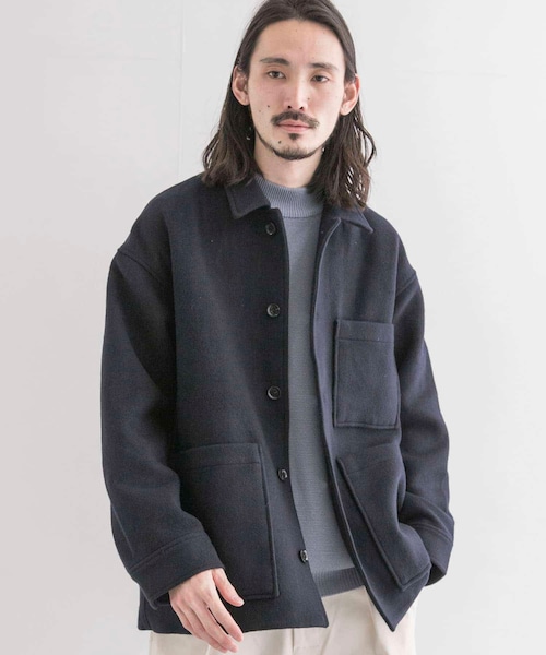 URBAN RESEARCH(アーバンリサーチ)の「メルトンバルーンフィットカバーオール(その他・メンズ・BLACK/NAVY/GRAY/CCL・M/L)」の3枚目の写真