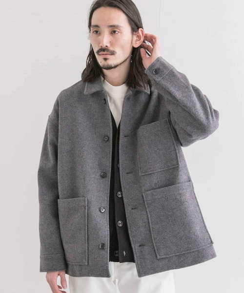 URBAN RESEARCH(アーバンリサーチ)の「メルトンバルーンフィットカバーオール(その他・メンズ・BLACK/NAVY/GRAY/CCL・M/L)」の4枚目の写真