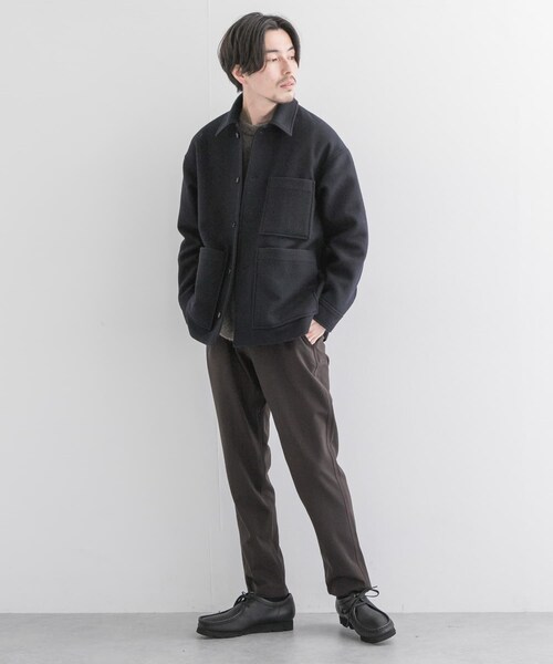 URBAN RESEARCH(アーバンリサーチ)の「メルトンバルーンフィットカバーオール(その他・メンズ・BLACK/NAVY/GRAY/CCL・M/L)」の8枚目の写真