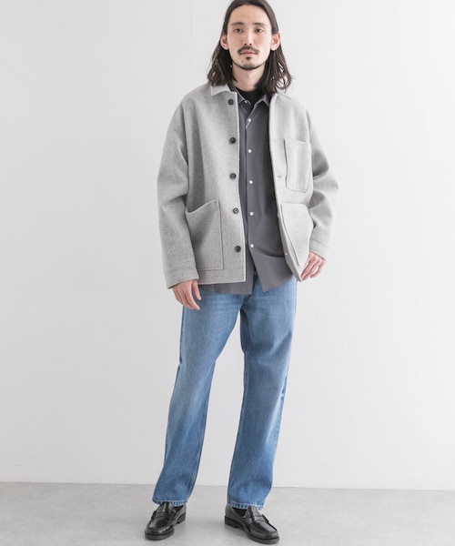 URBAN RESEARCH(アーバンリサーチ)の「メルトンバルーンフィットカバーオール(その他・メンズ・BLACK/NAVY/GRAY/CCL・M/L)」の10枚目の写真