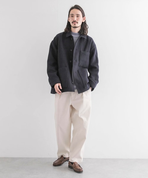 URBAN RESEARCH(アーバンリサーチ)の「メルトンバルーンフィットカバーオール(その他・メンズ・BLACK/NAVY/GRAY/CCL・M/L)」の7枚目の写真