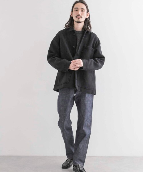 URBAN RESEARCH(アーバンリサーチ)の「メルトンバルーンフィットカバーオール(その他・メンズ・BLACK/NAVY/GRAY/CCL・M/L)」の20枚目の写真