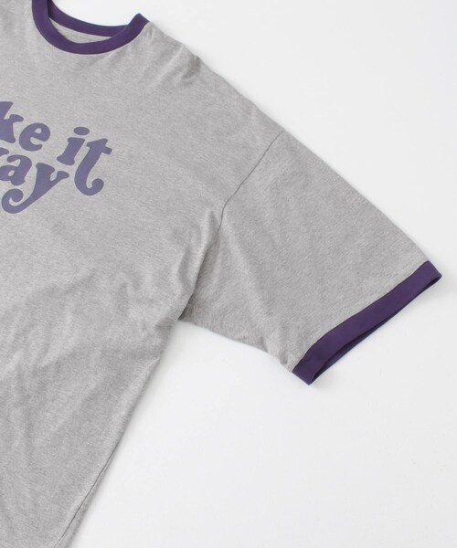 VOTE MAKE NEW CLOTHES（ボートメイクニュークローズ）の「【別注】VOTE MAKE NEW CLOTHES×URiD BIG RINGER TEE（その他・メンズ・BROWN/NAVY/WHITE・FREE）」の13枚目の写真