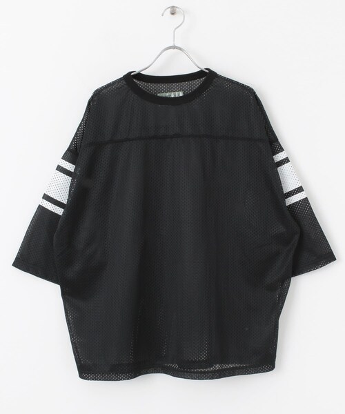 VOTE MAKE NEW CLOTHES（ボートメイクニュークローズ）の「【別注】VOTE MAKE NEW CLOTHES×URiD BIG MESH TEE（その他・メンズ・BLACK/NAVY/RED・FREE）」の11枚目の写真