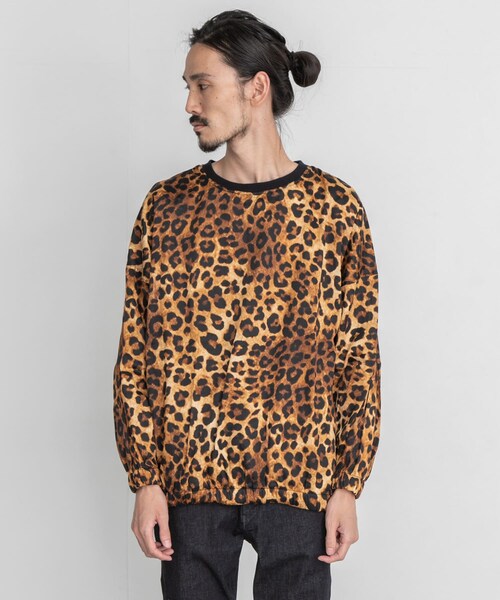 VOTE MAKE NEW CLOTHES（ボートメイクニュークローズ）の「VOTE MAKE NEW CLOTHES CLASSICS FAT NYLON CREW（その他・メンズ・LEOPARD・S/M）」の4枚目の写真