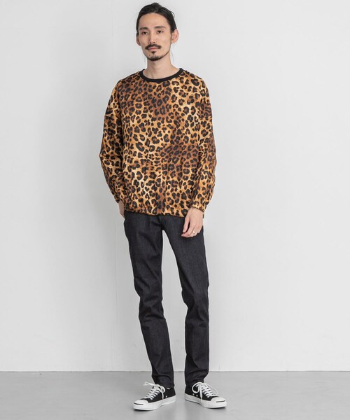 VOTE MAKE NEW CLOTHES（ボートメイクニュークローズ）の「VOTE MAKE NEW CLOTHES CLASSICS FAT NYLON CREW（その他・メンズ・LEOPARD・S/M）」の3枚目の写真