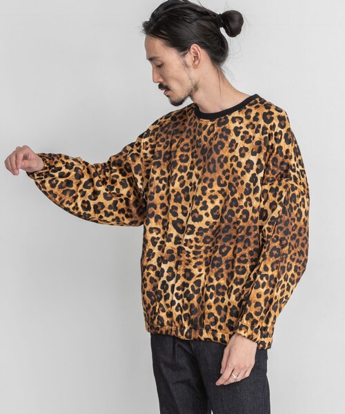 VOTE MAKE NEW CLOTHES（ボートメイクニュークローズ）の「VOTE MAKE NEW CLOTHES CLASSICS FAT NYLON CREW（その他・メンズ・LEOPARD・S/M）」の2枚目の写真
