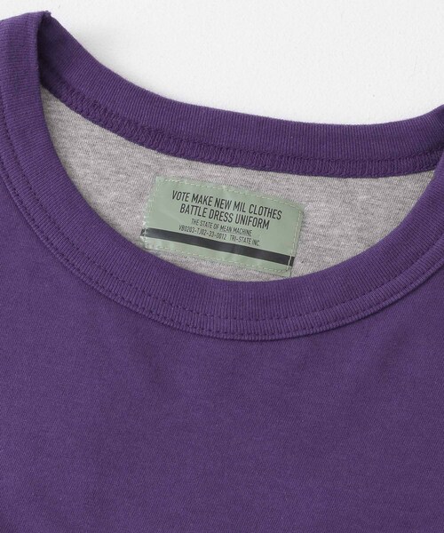 VOTE MAKE NEW CLOTHES(ボートメイクニュークローズ)の「【別注】VOTE MAKE NEW CLOTHES×URiD BIG 2PLY TEE(その他・メンズ・YELLOW/PURPLE/BLUE・FREE)」の16枚目の写真