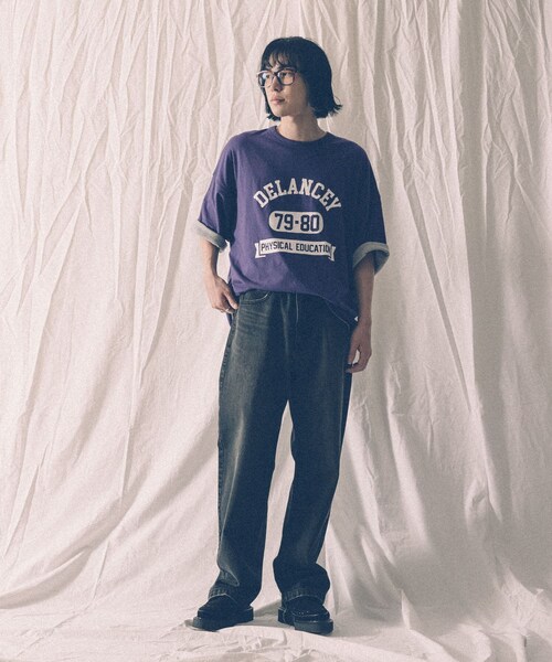 VOTE MAKE NEW CLOTHES(ボートメイクニュークローズ)の「【別注】VOTE MAKE NEW CLOTHES×URiD BIG 2PLY TEE(その他・メンズ・YELLOW/PURPLE/BLUE・FREE)」の6枚目の写真