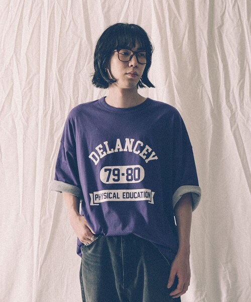 VOTE MAKE NEW CLOTHES(ボートメイクニュークローズ)の「【別注】VOTE MAKE NEW CLOTHES×URiD BIG 2PLY TEE(その他・メンズ・YELLOW/PURPLE/BLUE・FREE)」の4枚目の写真