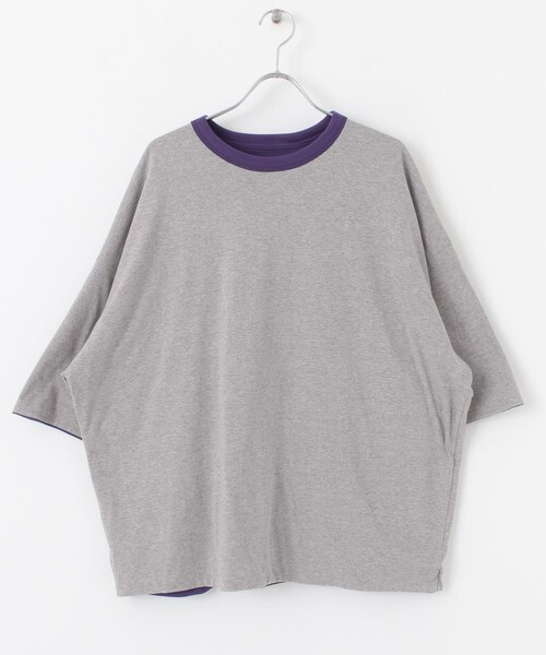 VOTE MAKE NEW CLOTHES(ボートメイクニュークローズ)の「【別注】VOTE MAKE NEW CLOTHES×URiD BIG 2PLY TEE(その他・メンズ・YELLOW/PURPLE/BLUE・FREE)」の14枚目の写真