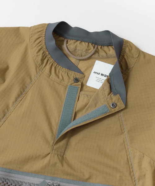 ウェア and wander breath rip pullover jacket S breath rip pullover jacket | and wander（アンドワンダー