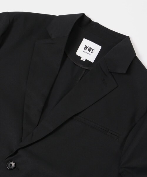 WWS（ワークウェアスーツ）の「WORK WEAR SUITS テーラードライトジャケット（その他・メンズ・D NAVY/BLACK・S/M/L/XL/XXL）」の13枚目の写真