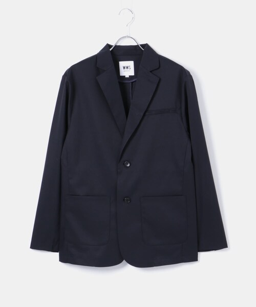 WWS（ワークウェアスーツ）の「WORK WEAR SUITS テーラードライトジャケット（その他・メンズ・D NAVY/BLACK・S/M/L/XL/XXL）」の10枚目の写真