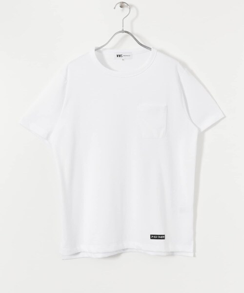WWS(ワークウェアスーツ)の「WWS 究極のアーバンファミマポケットTee(その他・メンズ・WHITE/BLACK・M/L/XL)」の3枚目の写真