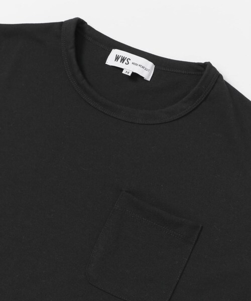 WWS(ワークウェアスーツ)の「WWS 究極のアーバンファミマポケットTee(その他・メンズ・WHITE/BLACK・M/L/XL)」の6枚目の写真
