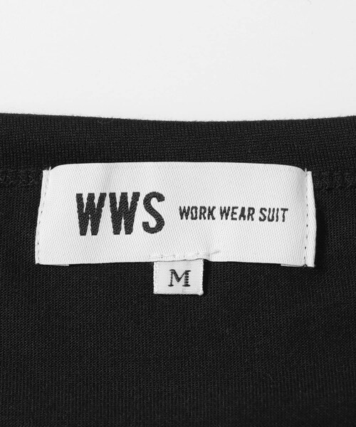 WWS(ワークウェアスーツ)の「WWS 究極のアーバンファミマロゴTee(その他・メンズ・WHITE/BLACK・M/L/XL)」の11枚目の写真