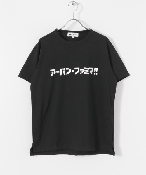WWS(ワークウェアスーツ)の「WWS 究極のアーバンファミマロゴTee(その他・メンズ・WHITE/BLACK・M/L/XL)」の2枚目の写真