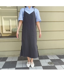 スリットビスチェワンピース