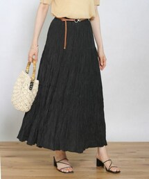 Crisp yours | ワッシャープリーツティアードスカート[c2k2818b](スカート)