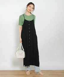 Crisp yours | バックリボンストレートワンピース[c2k2869b](ワンピース)