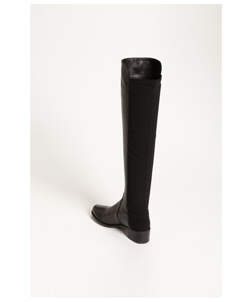 STUART WEITZMAN(スチュアートワイツマン)の「Stuart Weitzman 'Reserve' Over the Knee Boot(ブーツ・レディース・Black Nappa/Black Suede・8 W/12 M/8.5 M/10.5 M/7 W/7.5 M/8.5 W/9 W/9.5 W/9.5 N/11 M/7.5 W/10 M/9 M/9.5 M/10 W/8 M)」の2枚目の写真