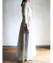 新品タブリクTabrikフリンジドレスfringe dress黒コットンシルク 新品タブリクTabrikフリンジドレスfringe dress黒コットンシルク