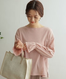 TCクレープフレアスリーブ