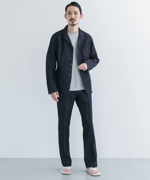 HABANOS（ハバノス）の「HABANOS T/C SLACKS PANTS（その他・メンズ・INDIGO・S/M）」の4枚目の写真