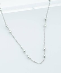 3coins | ボールチェーンショートネックレス(ネックレス)