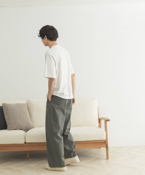 FORK&SPOON（フォークアンドスプーン）の「FORK&SPOON ワンタックチノパンツ（その他・メンズ・MUSHROOM/DARKNAVY/INDIGO/GREEN・4/5）」の22枚目の写真