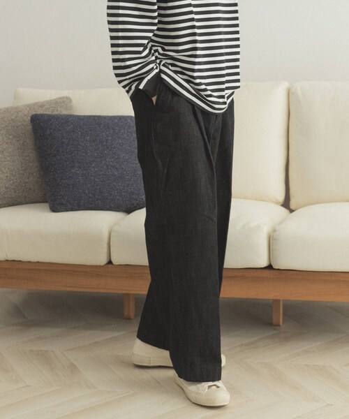 FORK&SPOON（フォークアンドスプーン）の「FORK&SPOON ワンタックチノパンツ（その他・メンズ・MUSHROOM/DARKNAVY/INDIGO/GREEN・4/5）」の13枚目の写真