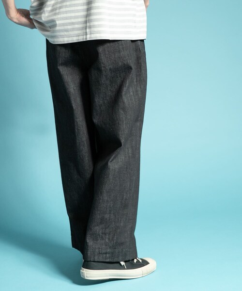 FORK&SPOON（フォークアンドスプーン）の「FORK&SPOON ワンタックチノパンツ（その他・メンズ・MUSHROOM/DARKNAVY/INDIGO/GREEN・4/5）」の8枚目の写真