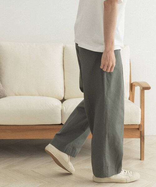 FORK&SPOON（フォークアンドスプーン）の「FORK&SPOON ワンタックチノパンツ（その他・メンズ・MUSHROOM/DARKNAVY/INDIGO/GREEN・4/5）」の20枚目の写真