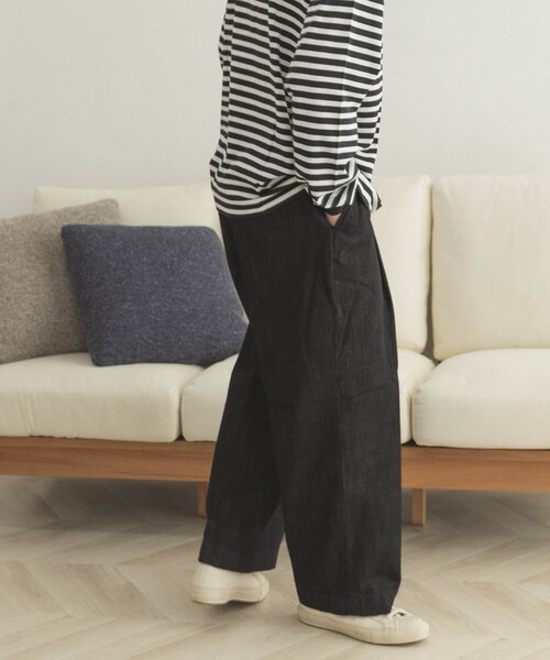 FORK&SPOON（フォークアンドスプーン）の「FORK&SPOON ワンタックチノパンツ（その他・メンズ・MUSHROOM/DARKNAVY/INDIGO/GREEN・4/5）」の14枚目の写真