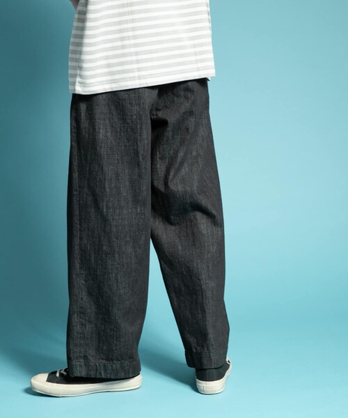FORK&SPOON（フォークアンドスプーン）の「FORK&SPOON ワンタックチノパンツ（その他・メンズ・MUSHROOM/DARKNAVY/INDIGO/GREEN・4/5）」の7枚目の写真