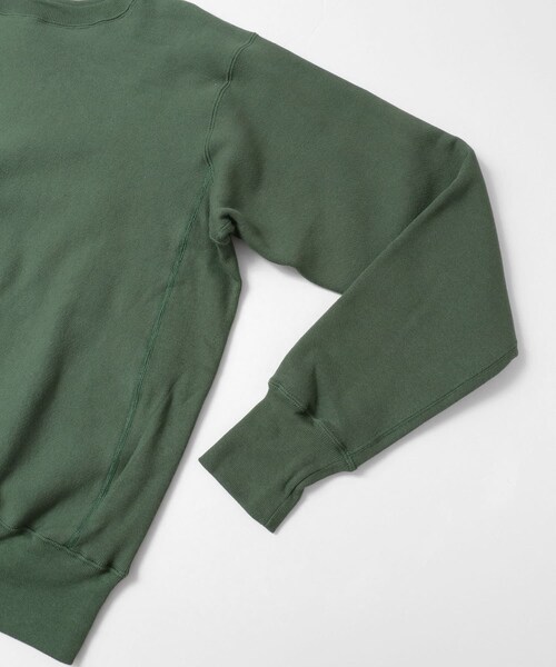 Champion（チャンピオン）の「CHAMPION リバースウィーブクルーネックスウェット（その他・メンズ・グレー/ブラック/モスグリーン・M/L/XL）」の16枚目の写真