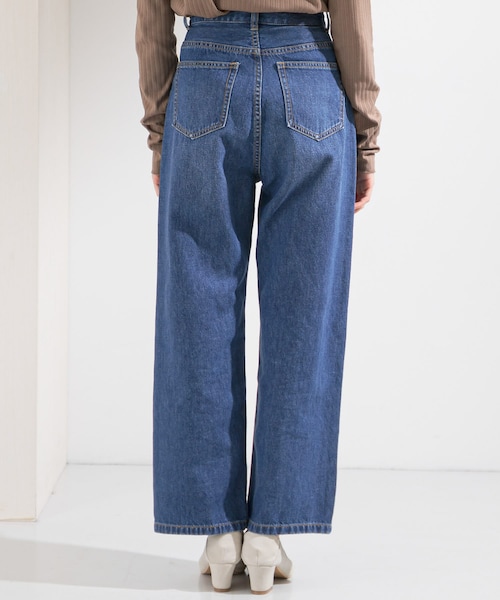 KBF(ケイビーエフ)の「ワイドストレートデニム(その他・レディース・INDIGO/BLUE・34/36/38)」の12枚目の写真