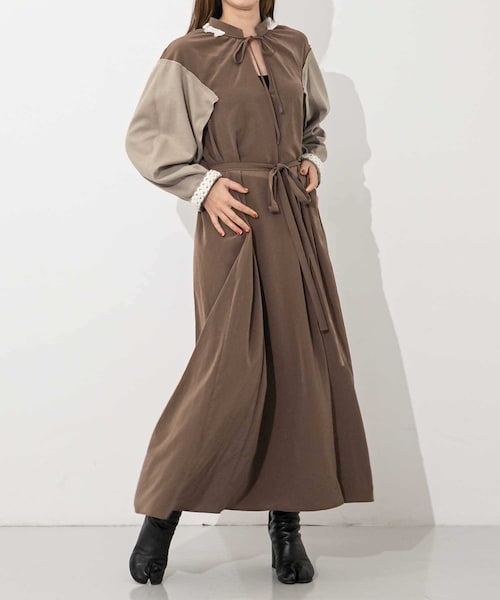 KOTONA（コトナ）の「KOTONA maton sleeve dress（）」 - WEAR