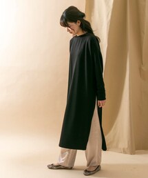 audrey and john wad（オードリーアンドジョンワッド）の「Audrey and John Wad クルーネックカルゼロングスリーブワンピース（その他・レディース）」