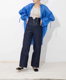パンツ YOHEI OHNO High Waist Denim Pants /size1 Our Basic” Denim (Refined) – YOHEI OHNO