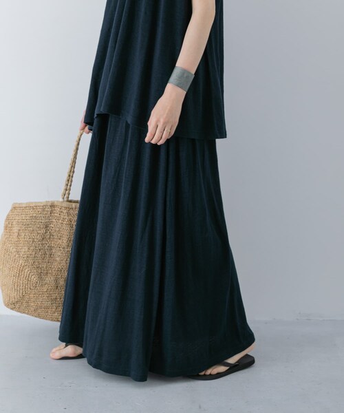リネンカットスカート