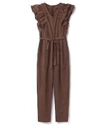 GRL | リボンベルト付きフリルオールインワンサロペット(サロペット/オーバーオール)