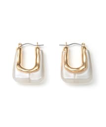 GRL | クリアスクエアピアス(ピアス（両耳用）)