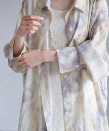 Kastane | マーブルBIGシャツ(シャツ/ブラウス)