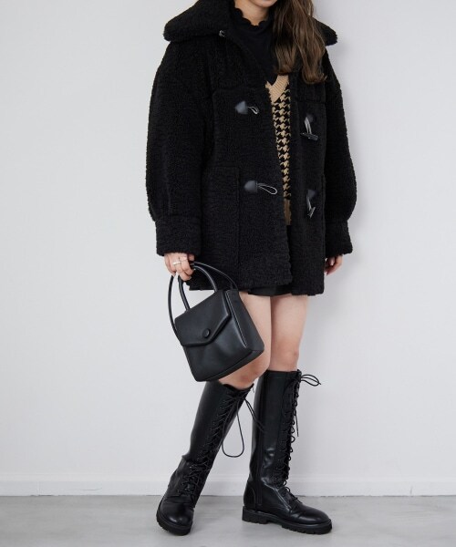 Heather（ヘザー）の「ダッフルボアモコモココート（）」 - WEAR