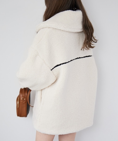 Heather（ヘザー）の「ダッフルボアモコモココート（）」 - WEAR