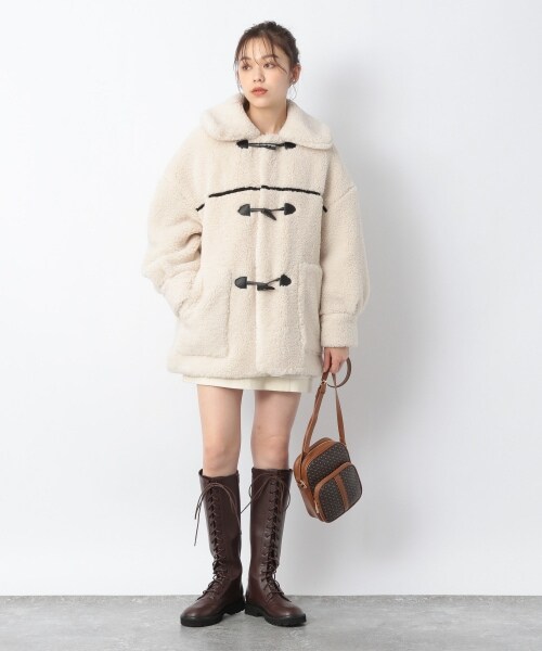 Heather（ヘザー）の「ダッフルボアモコモココート（）」 - WEAR