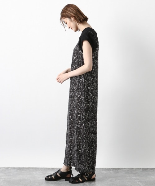 A part by（アパートバイ）の「Poヘンケイドットキャミワンピース